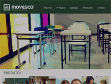 Tablet Screenshot of movesco.com.br